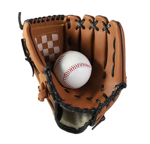 Gants en cuir pour baseball et softball, service OEM, gants de baseball marron pour recevoir les balles, avec logo personnalisé, très demandés, professionnels, pour adultes - Product Image 6