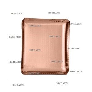 Plateau à bonbons en métal de qualité supérieure Vaisselle Forme rectangulaire Plateau de service alimentaire Du fabricant en Inde - Product Image 1