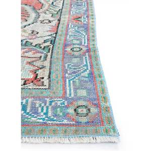 Alfombra de Lana Vintage Pae-2632 de Gran Tamaño, Roja y Naranja, con Patrón de Medallón Anudado a Mano, para Uso Doméstico, para Entrada o Pasillo, Rectangular 9x12 - Product Image 4