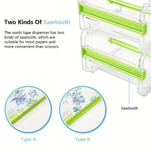 Herramientas Profesionales DRAGONLASH para Extensión de Pestañas, de Alta Calidad, Hechas a Máquina, con Banda de Algodón Negra y Dispensador de Cinta de Colores - Product Image 4