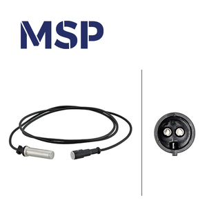 6PU230048141 - Capteur de vitesse de roue - Connecteur 2 broches - Essieu avant/essieu arrière - Câble : 1715 mm - MSP Export - Product Image 2