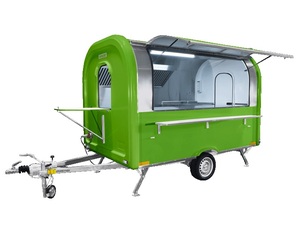 Achetez une remorque de camion-restaurant miniature personnalisée en aluminium et fibre de verre avec garantie de 5 ans, directement du fabricant à bas prix - Product Image 1