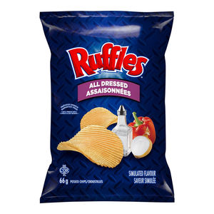 Papas Fritas Ruffles Sabor Original en Venta, Papas Fritas Ruffles Originales Tamaño Super Grande 107 gr - Product Image 5