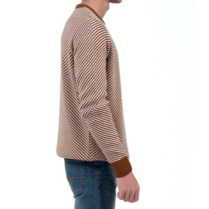 Premium hommes pull automne hiver nouveau col rond à manches longues personnalisé Top qualité tricot hommes laine pull - Product Image 6