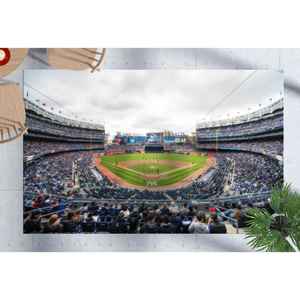Alfombra Estampada con Diseño del Estadio Yankee de Béisbol, Alfombra Decorativa para el Hogar de Nueva York, Alfombra de Chenilla - Product Image 2