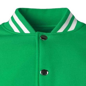 Top Selling High Quality 100%cotton Leather Sleeve Custom Design Embroidery Logo <b>Winter</b> <b>Men's</b> New Design Striped <b>Man</b> <b>Jackets</b> - Product Image 4