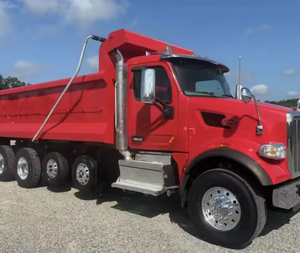 ดีที่สุด!! ขายส่งรถบรรทุกดัมพ์มือสอง Peterbilt T 567 Axle ปี 2020 2021 2022 - ขนาด 19' 20' พร้อมส่งออกทั่วโลก - Product Image 2