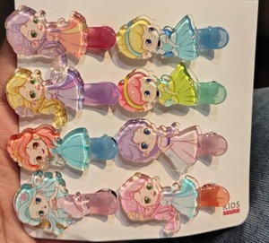 Adorable pinza de pelo para niños, accesorio para el cabello colorido, ligero y antideslizante para niñas, cómodo y seguro para todo el día, diseños bonitos - Product Image 1