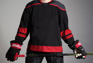 Jersey de hockey sobre hielo para adultos Impresión por sublimación 100% Poliéster Uniforme de hockey sobre hielo Precio al por mayor Jersey de hockey - Product Image 5