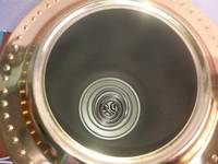 Meilleur samovar en laiton avec finition miroir argenté pour Hadrami Tea & Zavarka Théières et bouilloires russes