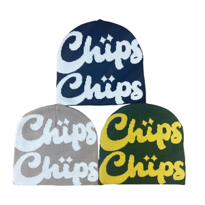 OEM Customized 100% Acrylic Jacquard Knit <b>Beanie</b> Stylish <b>Streetwear</b> Animal Pattern Hand Knitted Y2K Washed Wholesale - Product Image 1