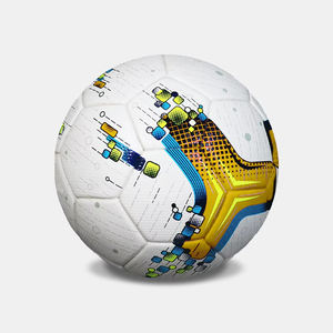 Ballon de football thermocollé en PU taille 5 personnalisé, haute qualité, pour entraînement - Product Image 4