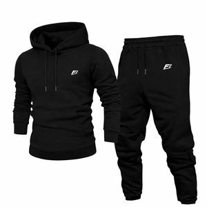 Conjunto de Sudadera con Capucha y Pantalones Deportivos de Color Personalizado para Hombre, Corte Regular, Venta al por Mayor, OEM, Proveedor Estadounidense, Estilo Y2K, Ropa Casual Urbana - Product Image 1