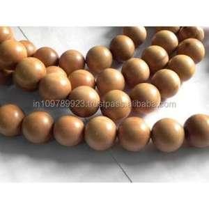 100 Percent Pure Sandalwood <b>Beads</b> for DIY <b>Bracelets</b> Necklaces and Crafts Available at Wholesale Price For Sale - Product Image 2