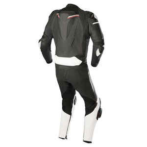 Combinaison de moto en cuir véritable de service OEM meilleure qualité Protection confortable combinaison de course automobile de moto professionnelle - Product Image 2