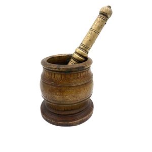 Proveedor a granel Iron Imam Dasta (Khallad Musale) Herramienta de metal para moler Mezcla de hierbas Especias Trituración de ajo Otros ingredientes - Product Image 4