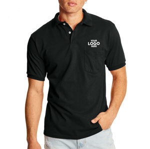 Polos con logotipo personalizado de alta calidad, superventas, diseño 2025 de poliéster, uniforme de Color sólido, Polo con logotipo personalizado, camiseta Polo para hombre - Product Image 1