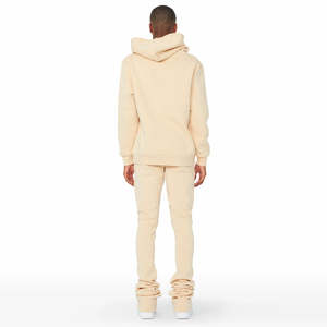 ชุดวอร์มเข้ารูปสำหรับผู้ชายใหม่ชุดวอร์มมีฮู้ดกางเกงสเวตเชิ้ตมีฮู้ดสำหรับฤดูใบไม้ร่วงฤดูหนาว - Product Image 2