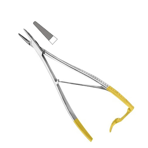 Zweifel Porte-aiguille en acier inoxydable, 23 cm - 9 "Porte-aiguille avec mâchoires dentelées Tc - Product Image 1