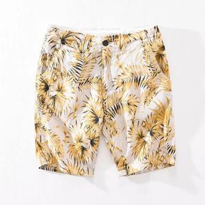 Short ample décontracté pour hommes personnalisé OEM Tendances en gros Short de sport 100% coton imprimé par sublimation style hip-pop de rue - Product Image 4