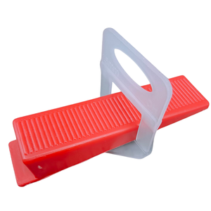 เครื่องมือระบบปรับระดับกระเบื้องพลาสติกที่มีคุณภาพรวมทั้งคลิปปรับระดับสเปเซอร์สำหรับการปูกระเบื้องเรียบเป็นยาแนวอุตสาหกรรม DIY ที่สมบูรณ์แบบ ODM - Product Image 1