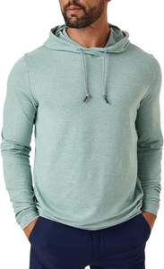 Venta al por mayor Golf Hoodie 100% algodón logotipo personalizado bordado patrón impreso etiquetas personalizadas transpirable otoño Unisex - Product Image 5