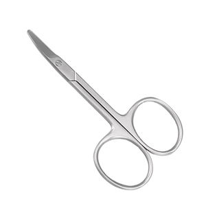 Customized 4\" <b>Curved</b> Tip German Stainless Steel Manicure Nail <b>Scissors</b> Sharp Cuticle <b>Scissors</b> for Wholesale Beauty Use - Product Image 4