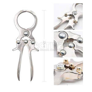 Instrumentos de castración profesionales para granjas y clínicas veterinarias Instrumentos de castración de acero inoxidable - Product Image 2