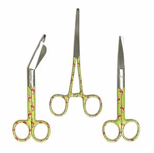 Ensemble de ciseaux pour infirmières en acier inoxydable, ciseaux à pansements pour la coupe de pansements médicaux avec embout de sécurité arrondi, 30g - Product Image 3