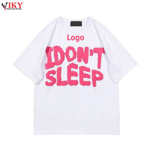 T-shirt sérigraphié de haute qualité 100% coton tissu et Hip Hop Unique Styler Puff Printing T Shirt BY VIKY INDUSTRIES - Product Image 2