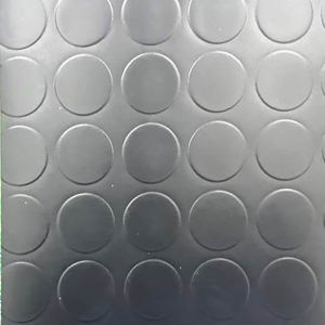 Robust Premium Quality PVC Vinyl Flooring Modern Embossed <b>Coin</b> Design Indoor Anti-Slip for Supermarket Use - Product Image 3