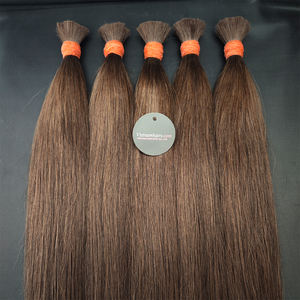 Vietnam Origin 100% Human Remy Virgin Hair Extensión de cinta sin costuras Dibujado Materia prima recta con textura natural - Product Image 5