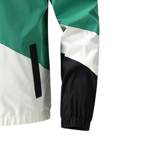 Chaqueta Cortavientos Impermeable y Transpirable para Hombre, con Capucha y Cierre, de Manga Larga, en Elegante Mezcla de Colores, la Mejor Opción para el Invierno - Product Image 5