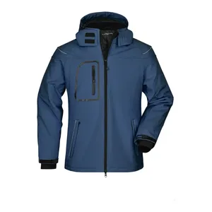 Veste softshell d'hiver personnalisée pour homme, accessoires pour sports d'hiver - Product Image 4
