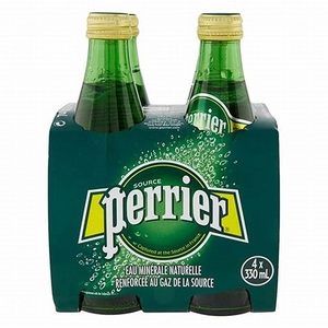 Perrier 330 ML Eau minérale naturelle pétillante certifiée ISO provenant du printemps en boîte (étamé) - Product Image 3