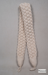 Tiebacks de cortina de algodón trenzado grueso personalizado, estilo bohemio abraza corbatas de cortina de cuerda trenzada de arrecife - Product Image 3