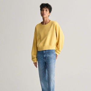 Sudadera Personalizada Informal de Manga Larga con Hombros Caídos, Cuello Redondo, Gráfico de Letras en la Parte Delantera, Ecológica y de Alta Calidad para Mujer - Product Image 3