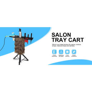 ชั้นวางโชว์อุปกรณ์ต่อผมและวิกผมสำหรับร้านเสริมสวยและร้านตัดผม อุปกรณ์และเครื่องมือสำหรับร้านเสริมสวย - Product Image 6