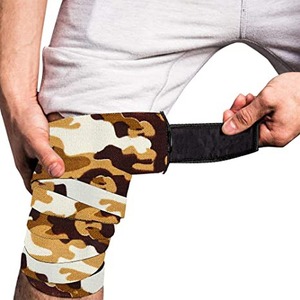 Cusxtom – sangle de genou d'entraînement de boxe avec logo pour hommes et femmes, pour les squats et la gymnastique - Product Image 2