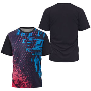 Service OEM T-shirt de sublimation pour hommes disponible dans le prix de gros meilleure fabrication vêtements actifs anti-rides T-shirt pour hommes - Product Image 2