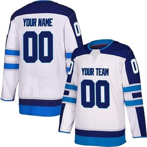 Uniforme de hockey de equipo hecho a medida, jersey de hockey sobre hielo para jóvenes con sublimación profesional - Product Image 6