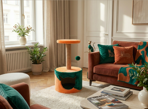 Arbre à chat Amistar Gentle Smile de haute qualité pour toutes les races et tailles de chats - Product Image 6