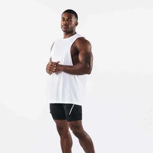 Camiseta Deportiva de Tirantes para Hombre, Transpirable, de Secado Rápido, 100% Algodón, para Fisicoculturismo, Fitness, Running, Gimnasio, Chaleco de Malla, Sin Mangas, para Entrenamiento - Product Image 4