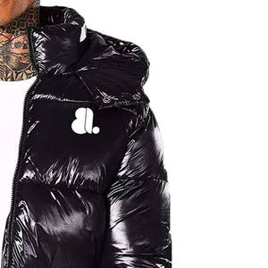Chaqueta de Invierno Acolchada Ligera Personalizada al por Mayor, Chaqueta de Alta Calidad con Cuello Alto para Hombre, Estilo Moderno, Talla para Adultos - Product Image 6