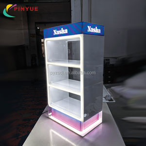 Exhibidor de Acrílico Personalizado con Luz LED, Vitrina para Tienda de Tabaco, Exhibidor de Cigarrillos con Cerradura, Gabinete de Acrílico - Product Image 6