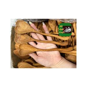 COMMANDE EN VRAC CUILLÈRE EN BOIS EN FORME DE COEUR CUILLÈRE À LONGUE MANCHE FABRIQUÉE À LA MAIN ÉCOLOGIQUE AU VIETNAM POUR RESTAURANT ET À USAGE DOMESTIQUE - Product Image 6