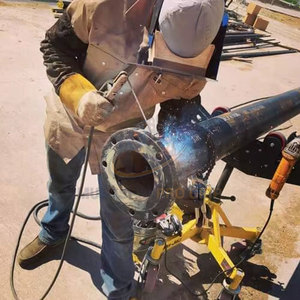 Heavy Duty Leather Construction <b>For</b> Tough Conditions TIG MIG Welding <b>Gloves</b> Quality TIG MIG Welding <b>Gloves</b> - Product Image 6