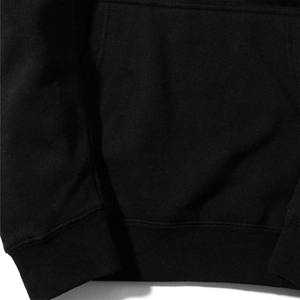 New Arrival basics Custom High Quality Cotton Hooded Sweatshirts Thermal Loose Solid Color Active Men's <b>Plain</b> <b>Black</b> Sport <b>Hoodie</b> - Product Image 5
