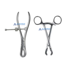 1pcs Pince de réduction des phalanges dentées en acier inoxydable Pince de maintien des os Instruments chirurgicaux orthopédiques autoclavables - Product Image 5