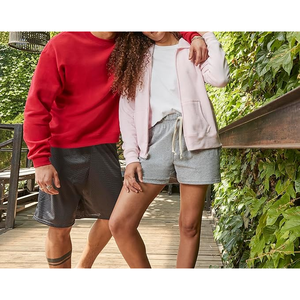 Short doux à jambes larges pour femmes Short décontracté à taille haute avec poches Short de confort basique en coton respirant pour femmes - Product Image 5